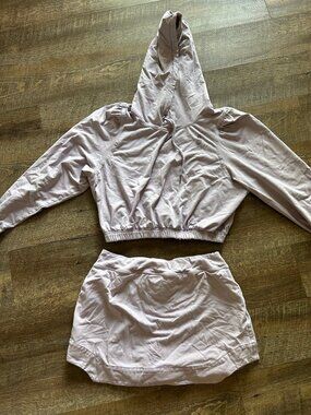Free People Movement Hot Shot Skirt Set Lavender Quartz Size Large